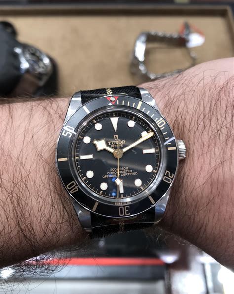 tudor black bay 58 small wrist|bb58 watch.